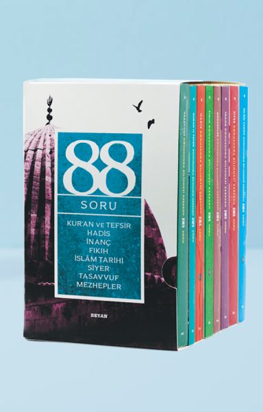 88 Soru Serisi - 8 Kitap Bez Çantalı-zoom-