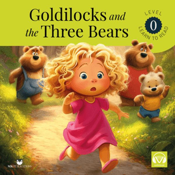 Goldilocks and the Three Bears Starter – Level 0 - İngilizce Hikaye-zoom-
