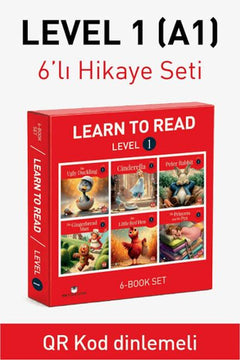 Level 1 İngilizce Hikaye Seti (6 Kitap)