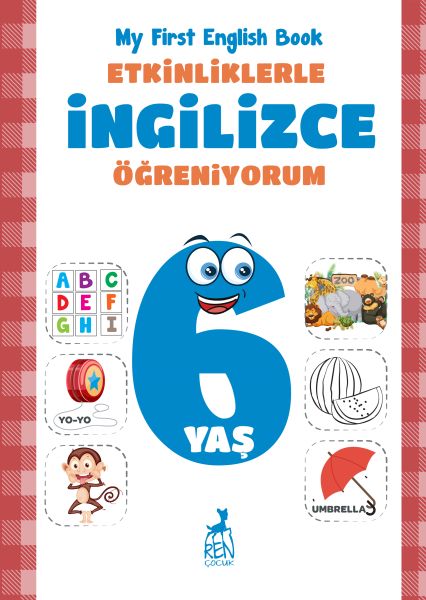 Etkinliklerle İngilizce Öğreniyorum 6 Yaş - My First English Book-zoom-