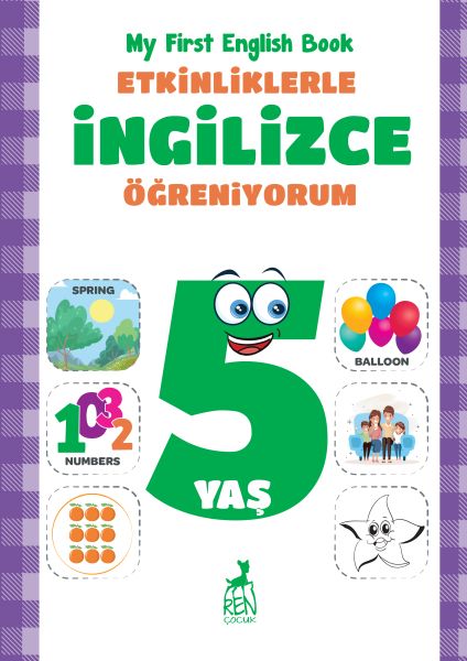 Etkinliklerle İngilizce Öğreniyorum 5 Yaş - My First English Book-zoom-