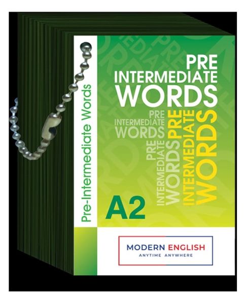 Pre-Intermediate Words - (A2 Kelime Kartları)    -zoom-