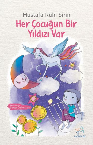 Her Çocuğun Bir Yıldızı Var (Siyah-Beyaz Resimli Baskı)-zoom-