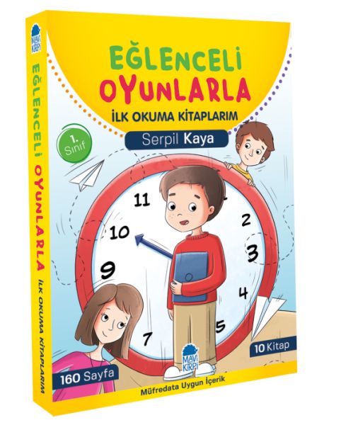 Eğlenceli Oyunlarla İlk Okuma Kitaplarım Set (10 Kitap)-zoom-