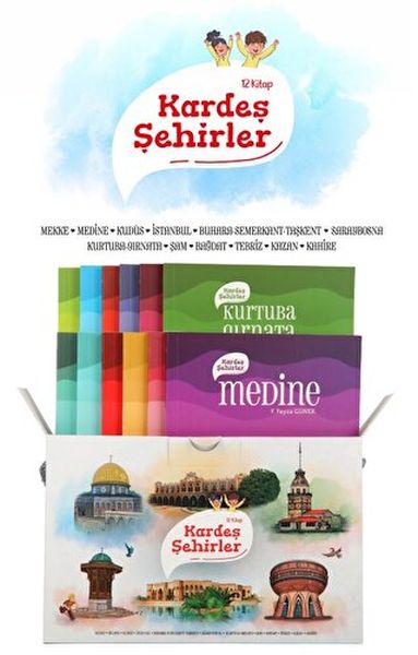 Kardeş Şehirler 12 Kitap Set-zoom-