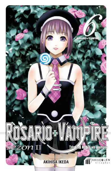 Rosario + Vampire -Tılsımlı Kolye ve Vampir Sezon 2 Cilt 6-zoom-