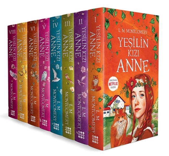 Yeşilin Kızı Anne Set - 8 Kitap-zoom-