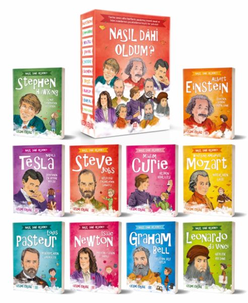 Nasıl Dahi Oldum? Serisi (Kutulu 10 Kitap Takım)-zoom-