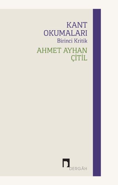 Kant Okumaları - Birinci Kritik-zoom-
