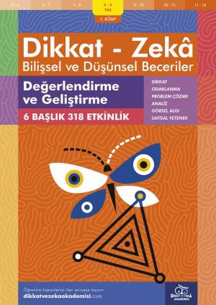 Değerlendirme ve Geliştirme (8-9 Yaş) - Dikkat Zeka-zoom-