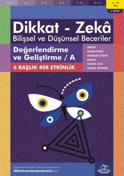 Değerlendirme ve Geliştirme - A (11-12 Yaş) - Dikkat Zeka-zoom-