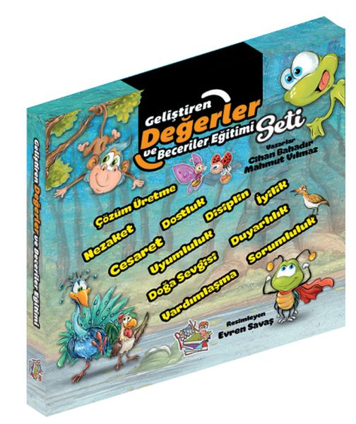 Geliştiren Değerler ve Beceriler Eğitim Seti (11 Kitap)-zoom-