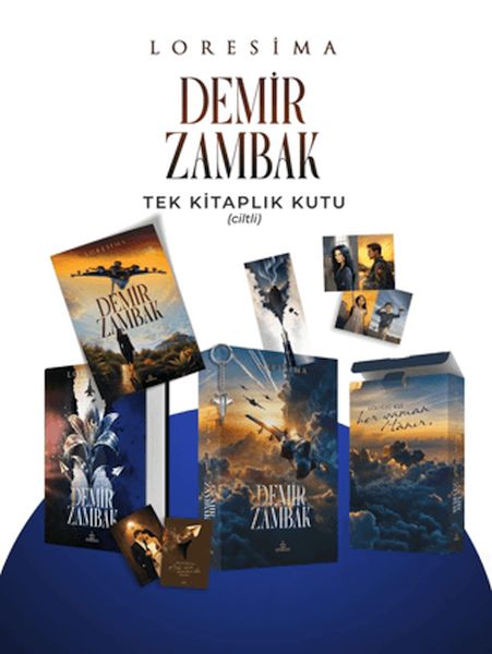 Demir Zambak 1 - Tek Kitaplık Kutu Ciltli-zoom-