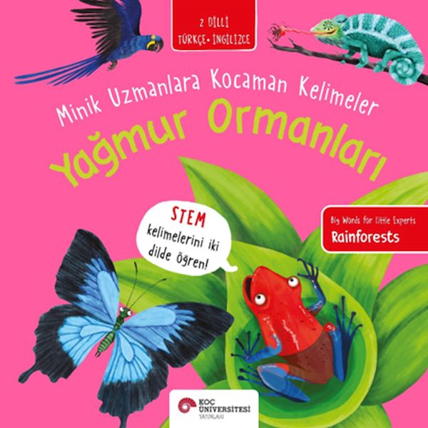 Yağmur Ormanları- Minik Uzmanlara Kocaman Kelimeler (İki Dilli Türkçe-İngilizce)-zoom-