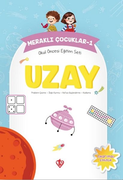 Meraklı Çocuklar 1 - Okul Öncesi Eğitim Seti Uzay-zoom-