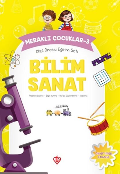 Meraklı Çocuklar 3 - Okul Öncesi Eğitim Seti  Bilim Sanat-zoom-
