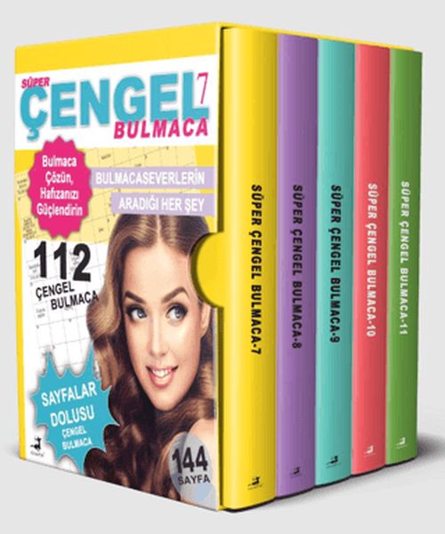 Süper Çengel Bulmaca 5 Kitap Kutulu Set