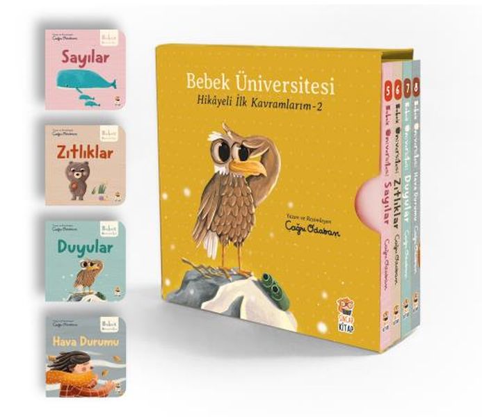 Bebek Üniversitesi Set 2 (4 Kitap)-zoom-