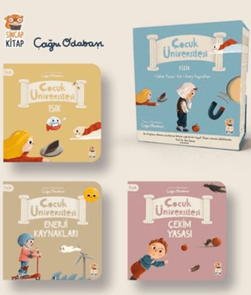Çocuk Üniversitesi Fizik Set (3 Kitap)-zoom-