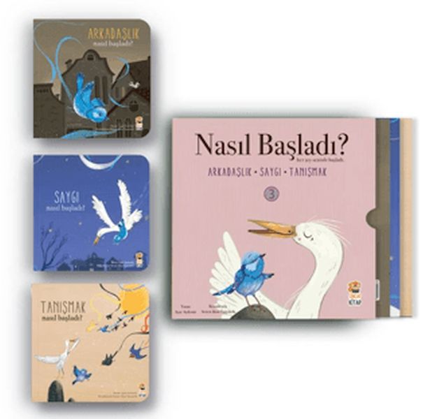 Nasıl Başladı? - Her Şey Seninle Başladı 3 Kitap Set-zoom-