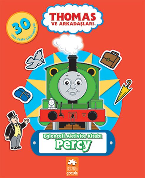 Thomas ve Arkadaşları - Eğlenceli Aktivite Kitabı - Percy-zoom-