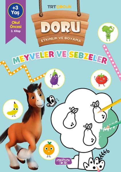 Doru Etkinlik ve Boyama  Meyveler ve Sebzeler-zoom-