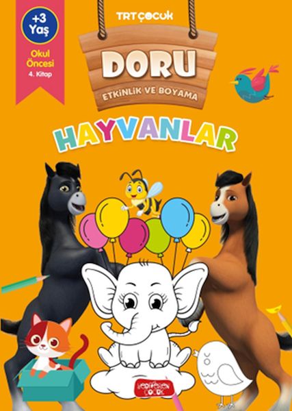 Doru Etkinlik ve Boyama - Hayvanlar-zoom-