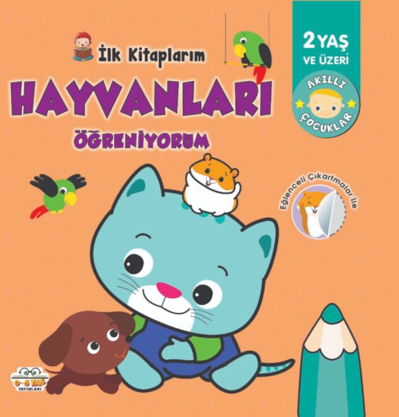 İlk Kitaplarım-Hayvanları Öğreniyorum - 0-6 Yaş Yayınları-zoom-