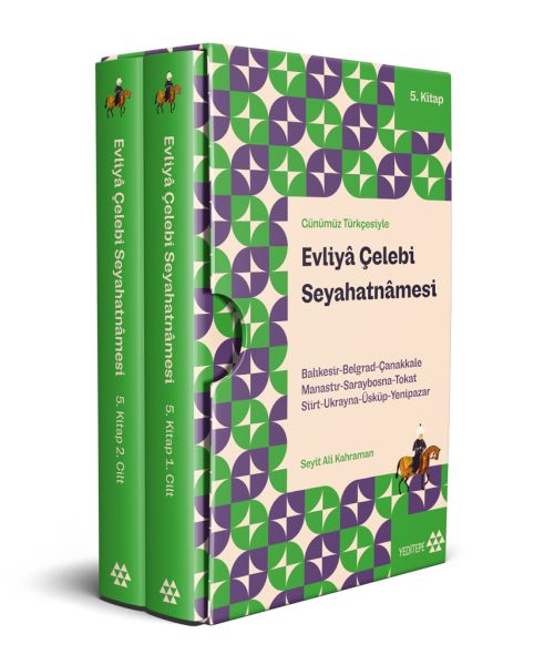 Evliyâ Çelebi Seyahatnâmesi 5.Kitap 2 Cilt ( Kutulu)-zoom-