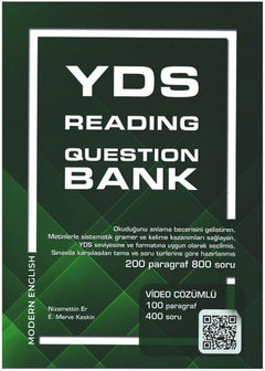 YDS Reading Question Bank (Video Çözümlü)    