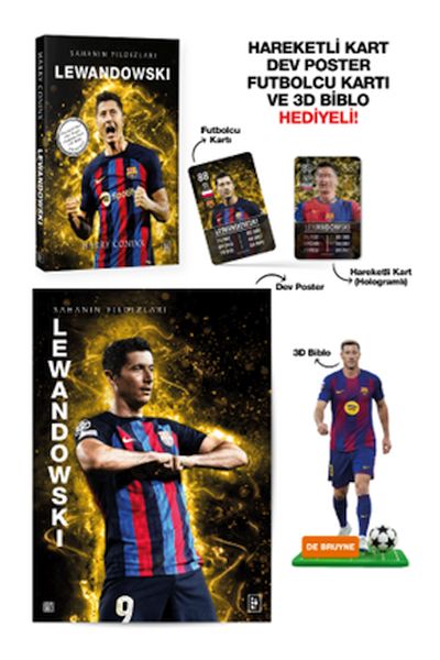 Lewandowski - Sahanın Yıldızları - 3D Biblo Hediyeli!-zoom-