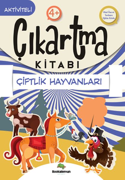 Çiftlik Hayvanları – Çıkartma Kitabı-zoom-