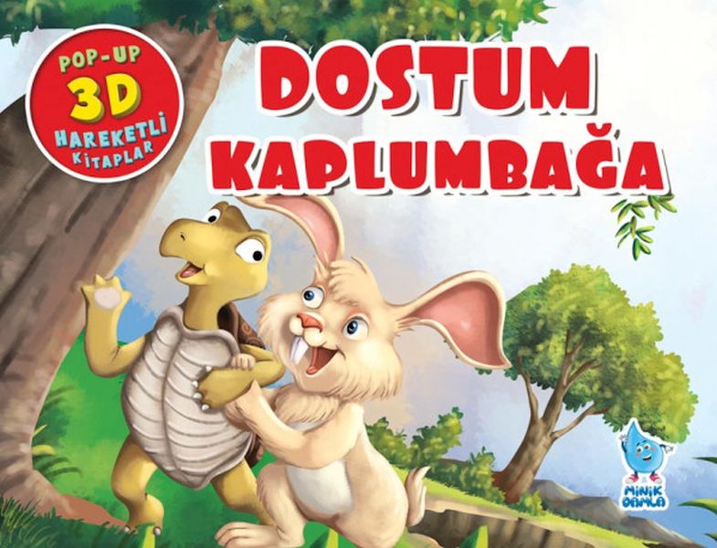 Dostum Kaplumbağa (Pop-Up 3D Hareketli Kitaplar)-zoom-