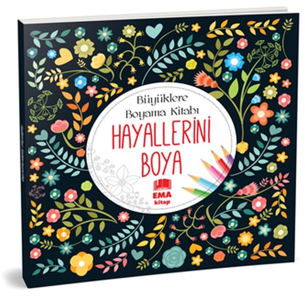 Hayallerini Boya - Büyüklere Boyama Kitabı-zoom-