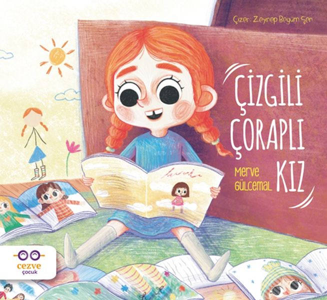 Çizgili Çoraplı Kız-zoom-