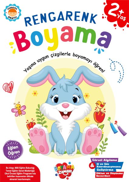 Rengarenk Boyama 2 Yaş-zoom-