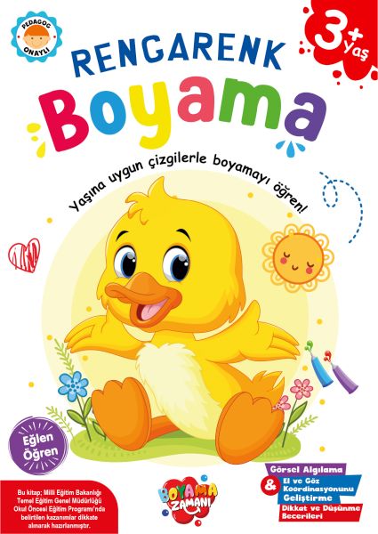 Rengarenk Boyama 3 Yaş-zoom-