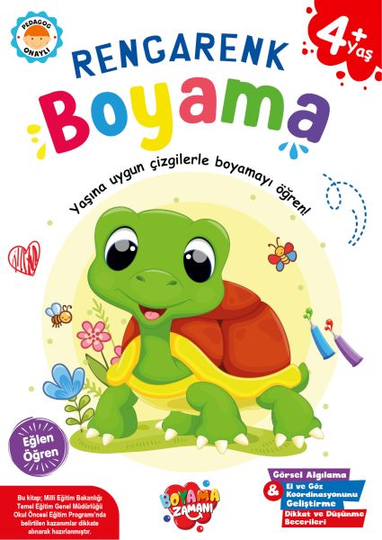 Rengarenk Boyama 4 Yaş-zoom-