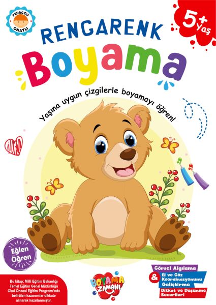 Rengarenk Boyama 5 Yaş