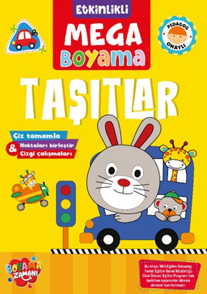 Etkinlikli Mega Boyama - Taşıtlar-zoom-