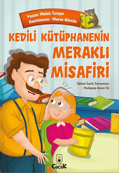 Kedili Kütüphanenin Meraklı Misafiri-zoom-