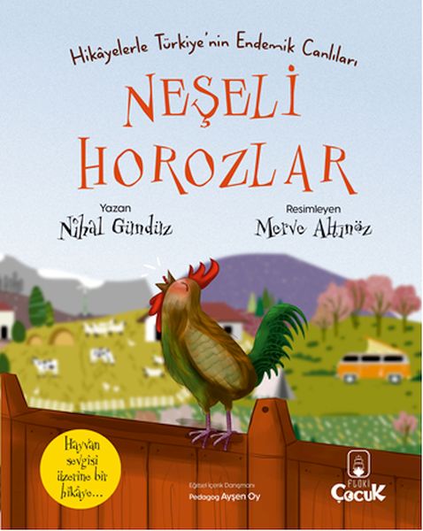 Neşeli Horozlar - Hikâyelerle Türkiye'nin Endemik Canlıları-zoom-