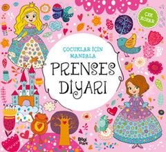 Çocuklar İçin Mandala - Prenses Diyarı