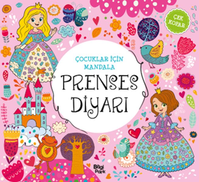 Çocuklar İçin Mandala - Prenses Diyarı-zoom-