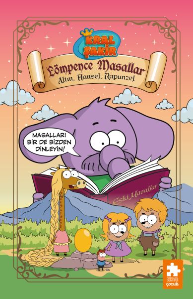 Kral Şakir Lömpence Masallar 3-Altın, Hansel, Rapunzel-zoom-
