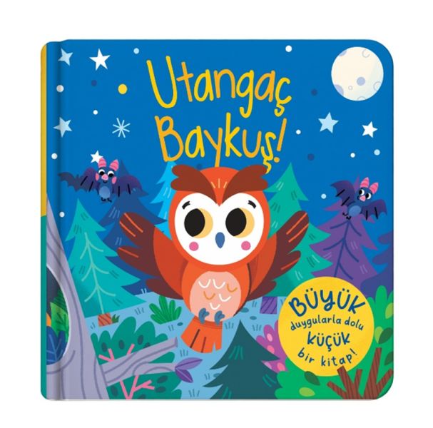 Parmak Kuklalı Kitap – Utangaç Baykuş-zoom-