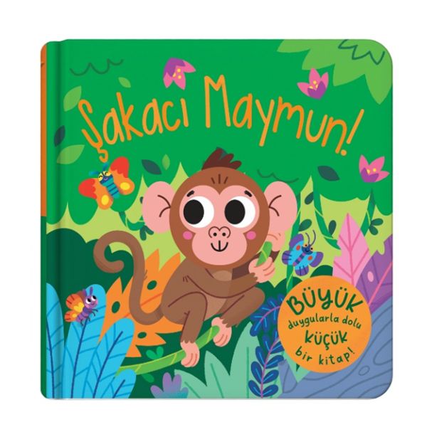 Parmak Kuklalı Kitap – Şakacı Maymun-zoom-