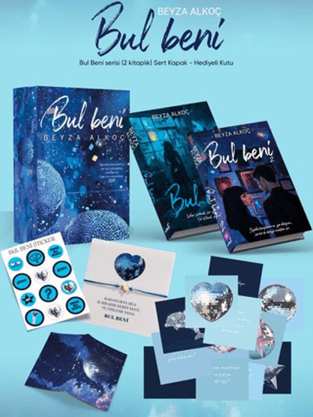 Bul Beni 2 Kitap Set (Hediye Kutulu) Ciltli-zoom-