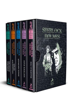 Sherlock Holmes 5 Kitap Özel Baskı Ciltli Set