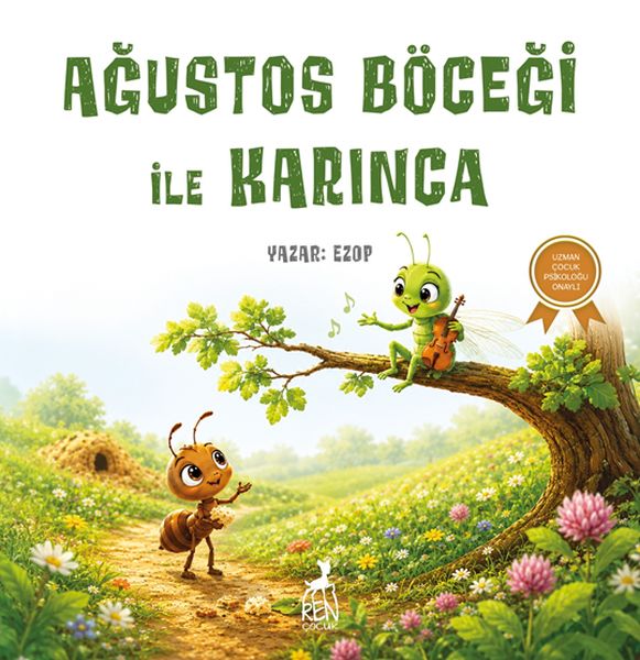Ağustos Böceği ile Karınca-zoom-